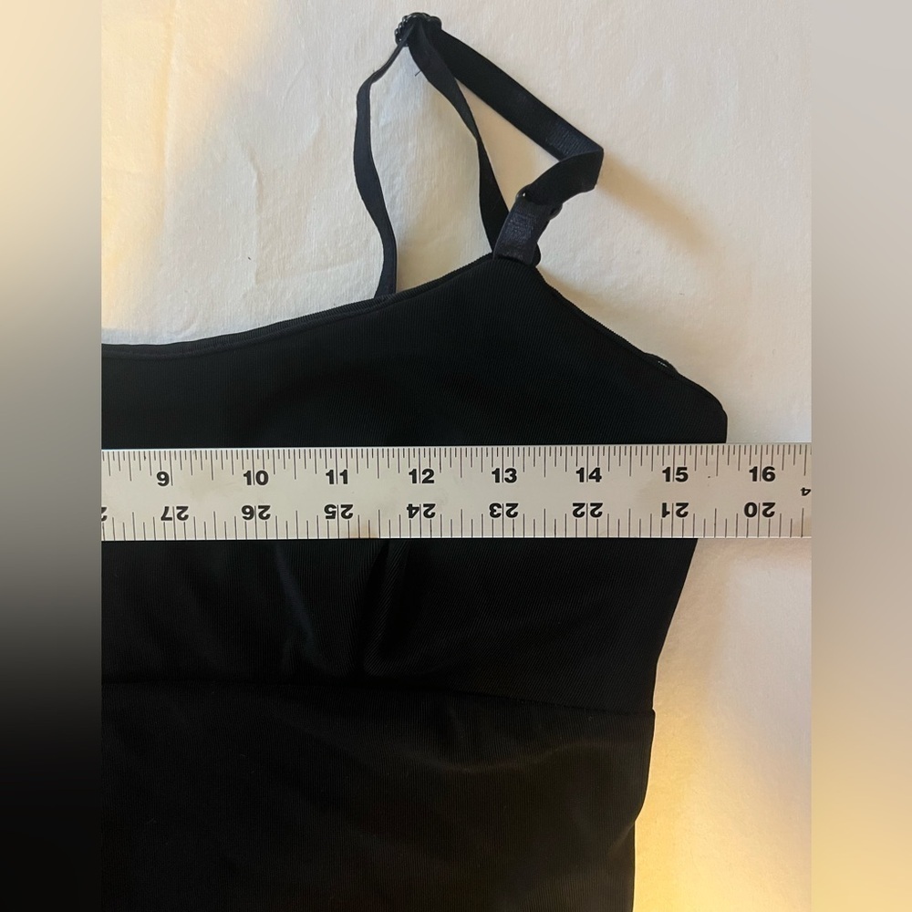 VTG City Triangles Dress Womens M 90s Y2K USA Made Whimsigoth MINIMALIST LBD - Picture 9 of 10